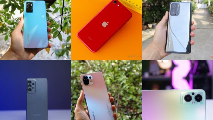 6 smartphone cận cao cấp giá dưới 10 triệu đáng mua nhất tháng 12