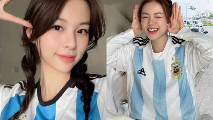 Dàn sao nữ Vbiz muốn Argentina vô địch World Cup; Phương Ly, Phí Phương Anh gọi hẳn tên Messi