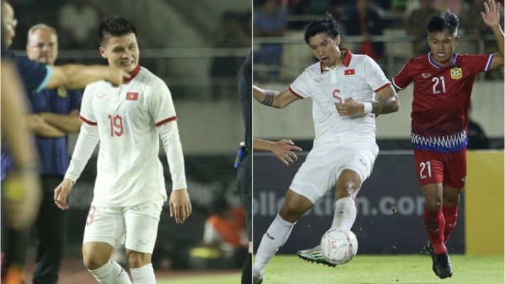 Kết quả Việt Nam 6 - 0 Lào - Bảng B AFF Cup 2022: Quang Hải chấn thương, nguy cơ nghỉ hết giải?