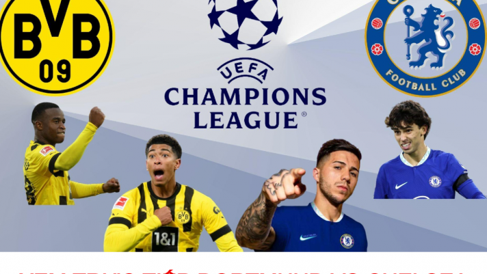Xem bóng đá trực tuyến Dortmund vs Chelsea ở đâu, kênh nào? - Xem trực tiếp UEFA Champions League