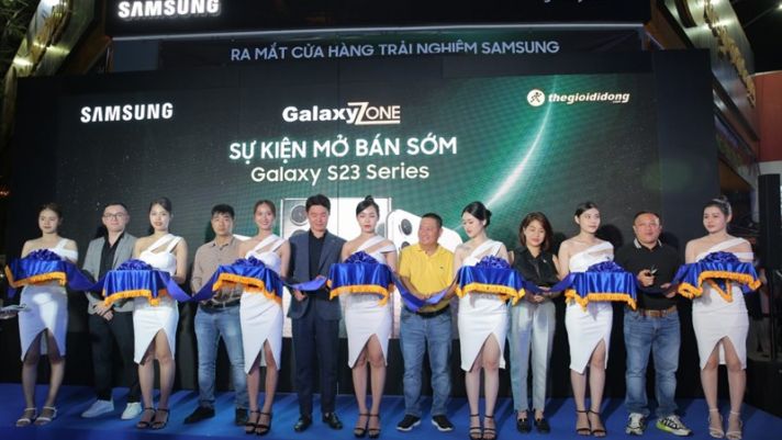 Samsung kết hợp Thế Giới Di Động ra mắt chuỗi cửa hàng GalaxyZone, mở bán sớm Galaxy S23 Series