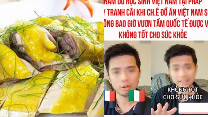 CĐM tranh cãi khi 1 du học sinh chê thức ăn Việt không tốt cho sức khỏe, không thể vươn tầm quốc tế