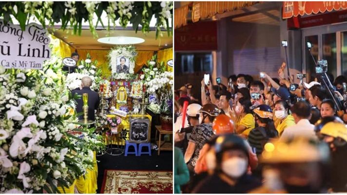 Khung cảnh nhốn nháo tại đám tang nghệ sĩ Vũ Linh khiến nhiều người lắc đầu ngao ngán