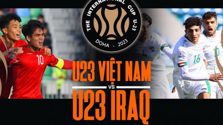 Trực tiếp bóng đá U23 Việt Nam vs U23 Iraq - Doha Cup 2023: Khởi đầu suôn sẻ của HLV Troussier?