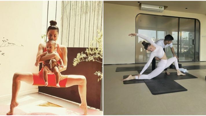 Hồ Ngọc Hà tập Yoga 15 năm, vóc dáng hiện tại của bà mẹ 3 con khiến nhiều người mơ ước