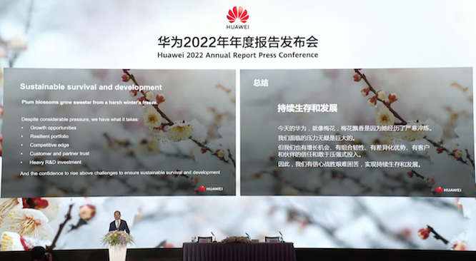 Huawei công bố Báo cáo Thường niên năm 2022: Hoạt động ổn định, tồn tại vững chắc và PT vững bền