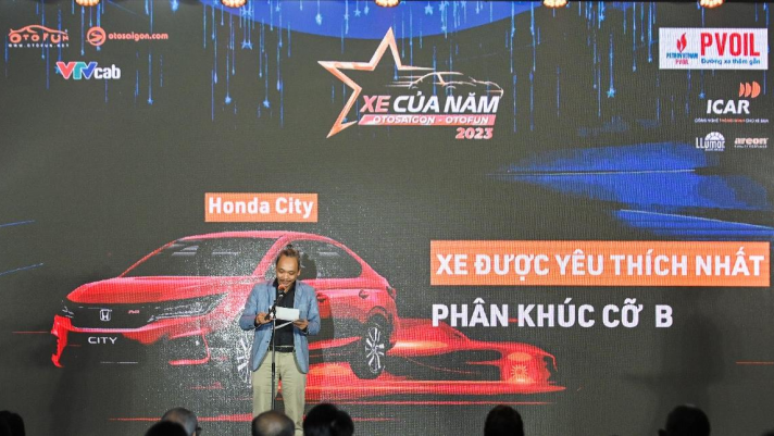 Honda City, Honda HR-V và Honda Civic thắng lớn tại giải 'Xe của năm 2023'
