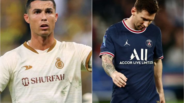 'Bắt chước' Messi, Ronaldo có phản ứng khó tin trong ngày Al Nassr bị cầm hòa