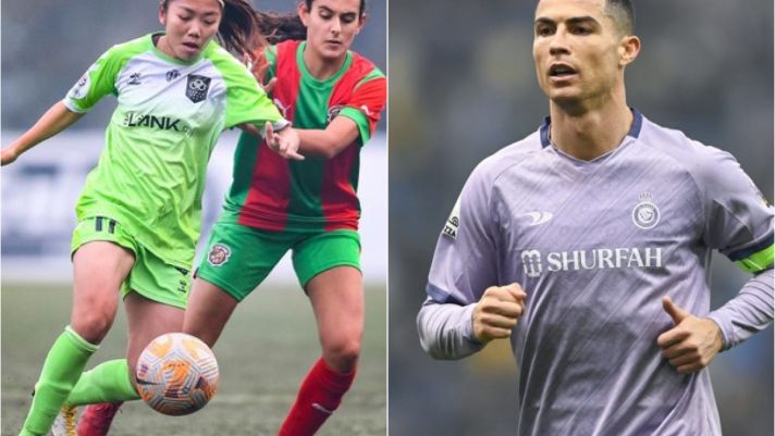 Trước thềm dự SEA Games 32, Huỳnh Như gây sốt khi 'bắt chước' Ronaldo trong trận hòa của Lank FC