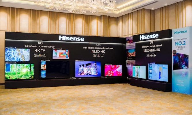 Tập đoàn điện tử toàn cầu Hisense chính thức hoạt động tại Việt Nam