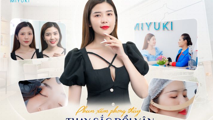 Phòng khám Quốc tế Miyuki Phun xăm phong thủy - Đẹp tự nhiên, Đón tài lộc