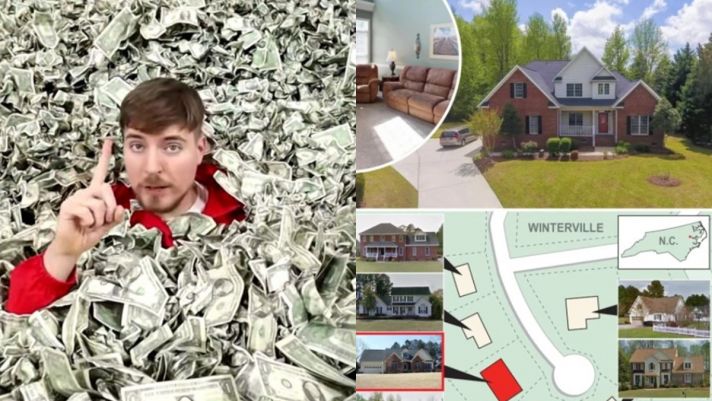 Giving billions of money to strangers, Mr.Beast stays at home surprisingly simply: Silently buying an entire neighborhood for his employees