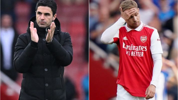Arsenal thua thảm Brighton, HLV Arteta nói 'lời cay đắng' về tham vọng vô địch Ngoại hạng Anh