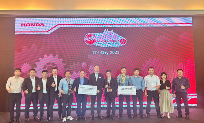 Honda VN thắng lớn tại Hội thi kỹ thuật viên xuất sắc Châu Á – Châu Đại Dương 2023 dành cho LV Ô tô