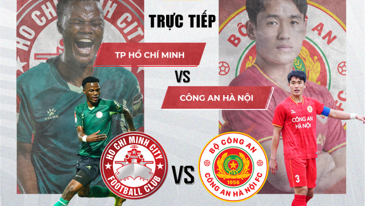 Xem bóng đá trực tuyến TP.HCM - CAHN;Trực tiếp bóng đá hôm nay TP.HCM - Công an Hà Nội V.League 2023