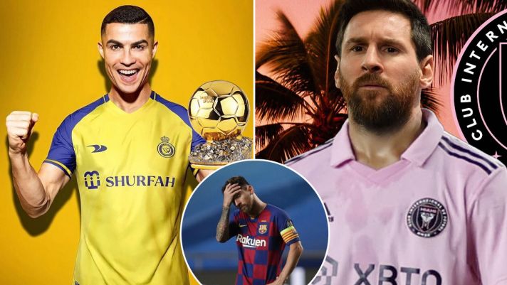 'Phản bội' Barca để tới Inter Miami, Messi bất ngờ 'bị tước' Quả Bóng Vàng để trao lại cho Ronaldo?