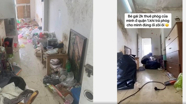 Giật mình trước căn phòng trông như bãi rác của cô gái 23 tuổi ngay tại Việt Nam