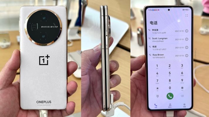 OnePlus Fold lộ diện với thông số kỹ thuật ‘khủng’ khiến Galaxy Z Fold4 ‘khóc ròng’