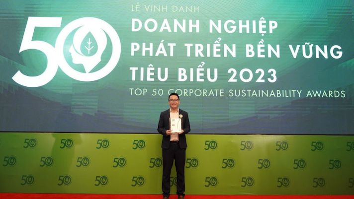 FPT được vinh danh Top doanh nghiệp phát triển bền vững 2023