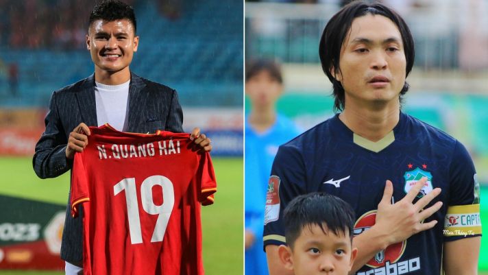 Bảng xếp hạng các CLB đắt giá nhất V.League 2023: Quang Hải giúp CLB CAHN 'lên đỉnh', HAGL chạm đáy