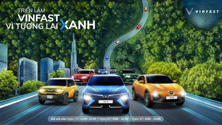 Triển lãm ‘VinFast - Vì tương lai xanh’ tại Hà Nội: Ra mắt bộ tứ xe điện VinFast mới
