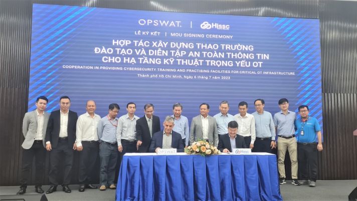 OPSWAT và HISSC ký kết hợp tác xây dựng thao trường đào tạo và diễn tập an toàn thông tin 