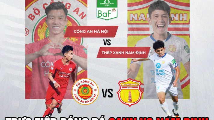 Trực tiếp bóng đá Việt Nam: CAHN vs Nam Định - Cúp Quốc gia: Quang Hải, Filip Nguyễn cùng tỏa sáng?