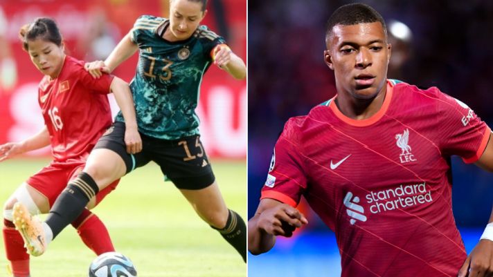 Tin bóng đá sáng 8/7: ĐT Việt Nam đón tin vui tại World Cup 2023; Liverpool bất ngờ chiêu mộ Mbappe