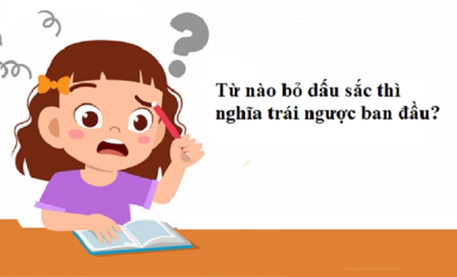 MXH tranh cãi: Từ Tiếng Việt nào bỏ dấu sắc thì nghĩa trái ngược ban đầu, IQ vô cực cũng ‘sai bét’