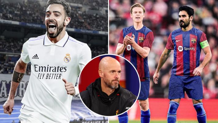 Tin chuyển nhượng mới nhất 9/8: Bruno Fernandes gia nhập Real Madrid; MU chiêu mộ tiền vệ Barca?