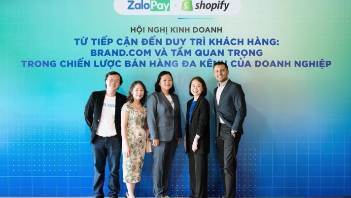ZaloPay tổ chức hội nghị kinh doanh, giúp doanh nghiệp Việt xây dựng và tối ưu chiến lược Brand.com