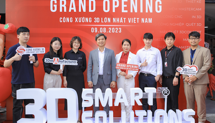 Công xưởng 3D hiện đại bậc nhất Việt Nam của 3D Smart Solutions chính thức vận hành