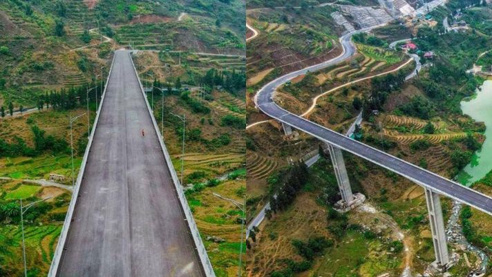 Cầu cạn cao nhất Việt Nam: Sử dụng công nghệ lần đầu có ở nước ta, tiết kiệm 20 phút di chuyển