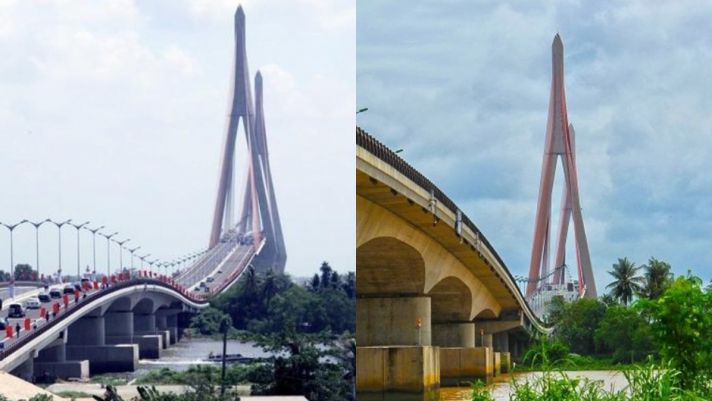 Cây cầu dây văng ở Việt Nam có nhịp chính dài nhất ĐNÁ: Tương đương 1 trong 5 cầu lớn nhất Nhật Bản