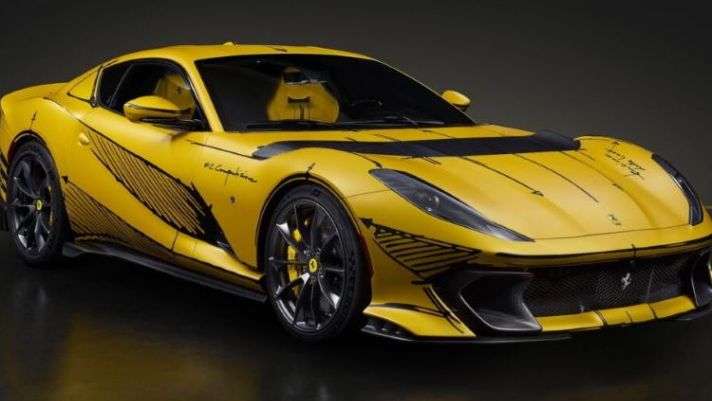 Đấu giá từ thiện độc bản Ferrari 812 Competizione Tailor Made