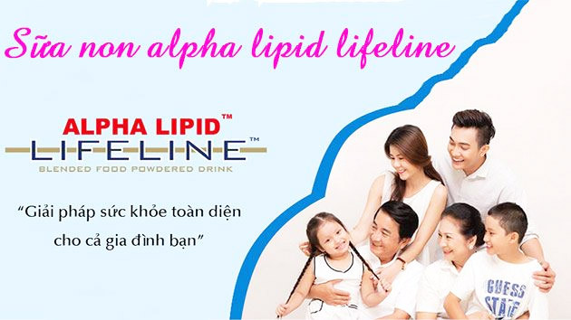 Alpha lipid lifeline bổ sung dưỡng chất cao cấp cho cơ thể