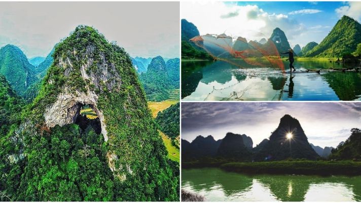 Ngọn núi ‘độc nhất vô nhị’ ở Việt Nam có ‘mắt’, được mệnh danh ‘Tuyệt tình cốc’ Cao Bằng