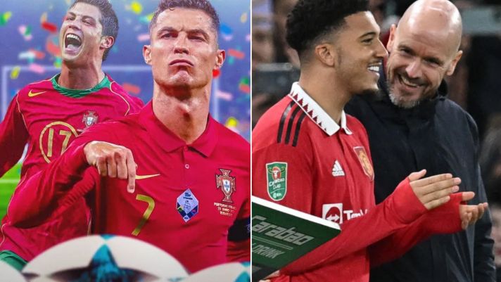 Tin bóng đá quốc tế 13/9: Ronaldo tiến sát kỷ lục thế giới mới; Sancho làm lành với HLV Ten Hag?