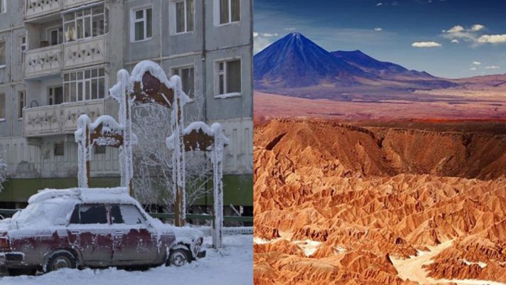 Những vùng đất khắc nghiệt nhất trên thế giới: Nhiệt độ lên tới 63 độ nhưng vẫn có người sinh sống