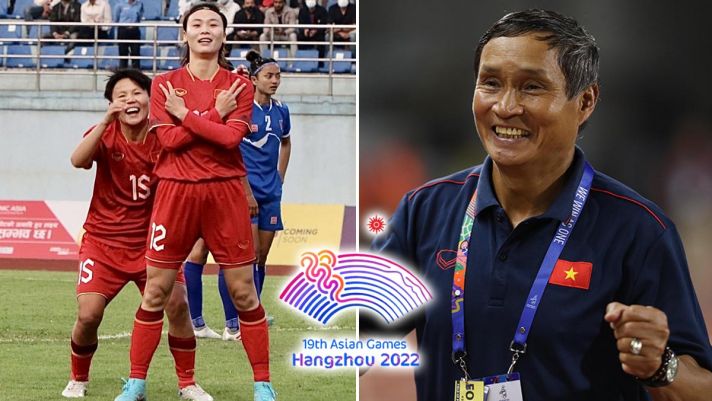Kết quả bóng đá nữ ASIAD 2023 hôm nay: Tân thủ quân tỏa sáng, ĐT nữ Việt Nam đại thắng trận mở màn
