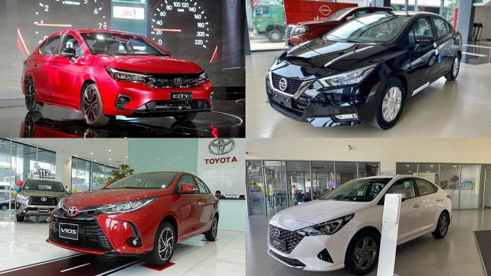 Sedan hạng B ồ ạt giảm giá trong tháng 10: Toyota Vios, Honda City lập ‘đáy’ mới