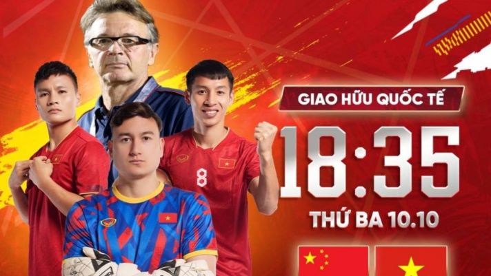 Trực tiếp bóng đá ĐT Việt Nam vs Trung Quốc - FIFA Days: HLV Troussier nối dài chuỗi thắng?