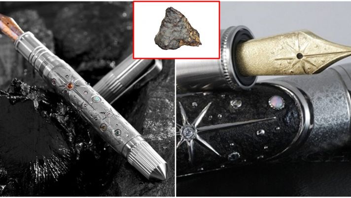 ‘Choáng’ với những chiếc bút làm từ ‘sắt của trời’ hơn 4 tỷ năm tuổi, có giá cao ngất ngưởng 