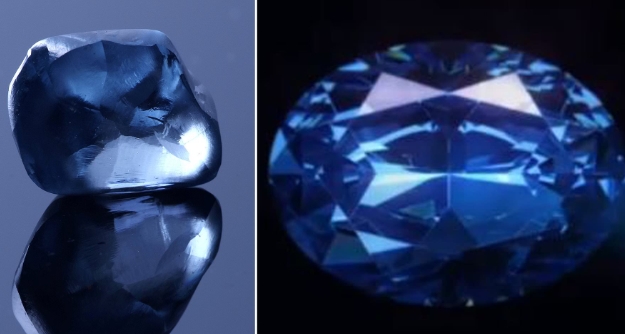 Phát hiện viên kim cương xanh độc nhất vô nhị trên thế giới: Được định giá hàng trăm triệu Đô