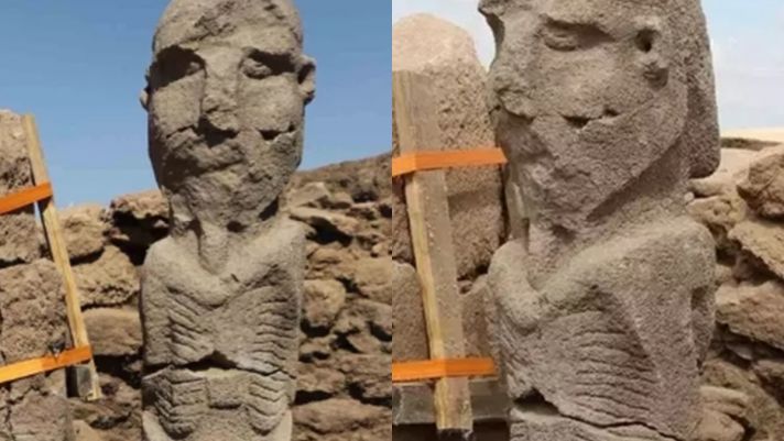 Giật mình trước bức tượng người đàn ông ôm 'của quý' gần 11.000 năm tuổi ở Thổ Nhĩ Kỳ