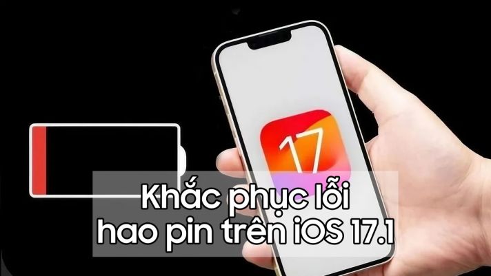 Cứu iPhone của bạn bị sụt pin 'khủng khiếp' khi nâng cấp iOS 17.1