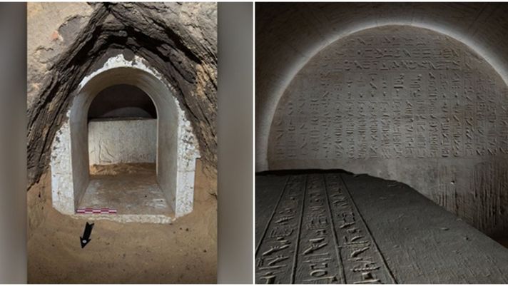 Bí ẩn bên trong ngôi mộ Ai Cập 2.500 tuổi chứa đầy bùa phép ma thuật