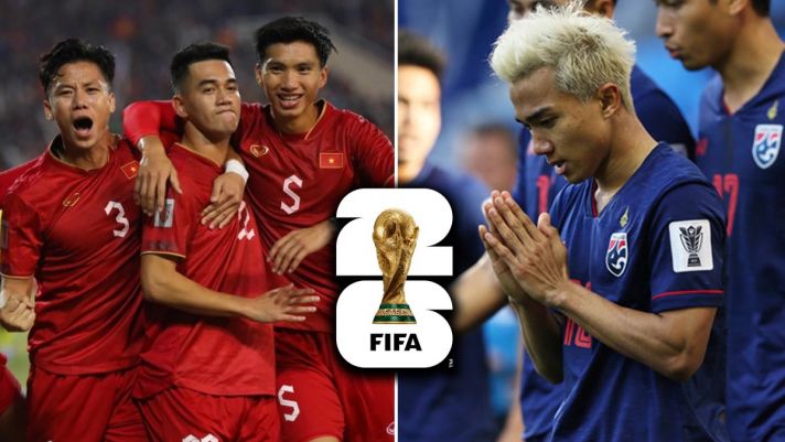 Bỏ xa Thái Lan trên BXH FIFA, ĐT Việt Nam bất ngờ có 'vị thế mới' tại Vòng loại World Cup 2026