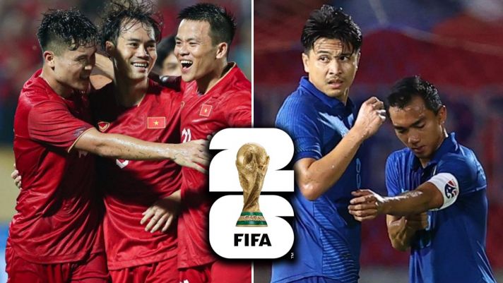Kết quả bóng đá Vòng loại World Cup 2026 hôm nay: ĐT Việt Nam độc chiếm ngôi đầu; Thái Lan thảm bại
