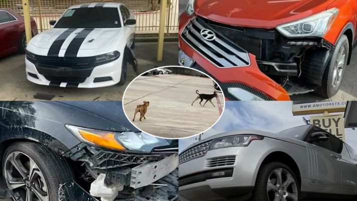 Hai chú chó ‘nghịch dại’ cắn nát 5 chiếc xe sang: Thiệt hại hơn 8 tỷ đồng, chủ chó chắc phải đi trốn